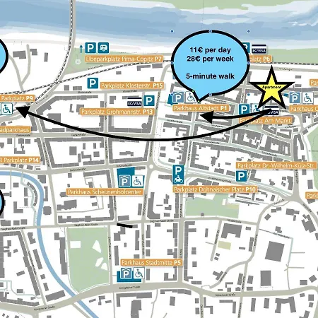 公寓 Urban Suite Pirna Altstadt Am Markt *